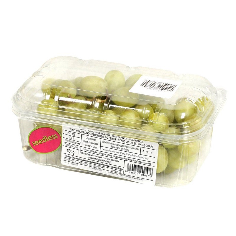 Winogrona białe bezpestkowe Owoce  Auchan 500 g