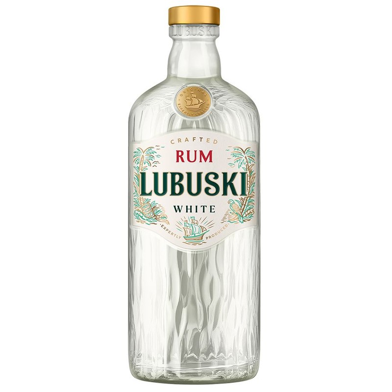 Rum white alk. 37,5% obj. Lubuski 700 ml