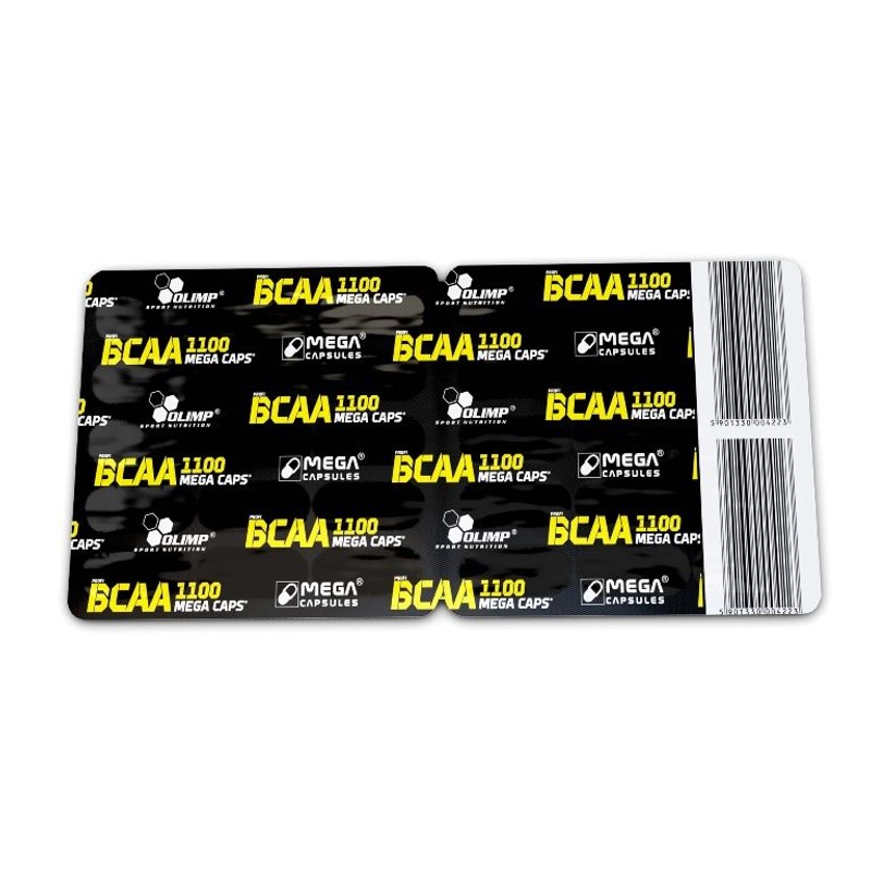 Aminokwasy BCAA Mega Caps Olimp 30 kapsułek