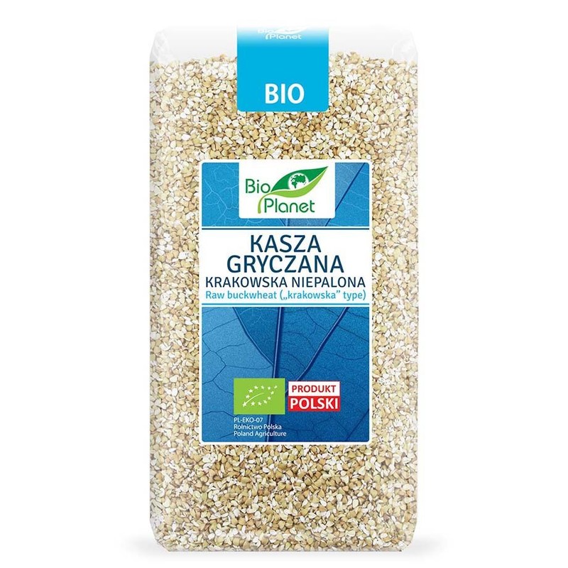 BIO Kasza gryczana krakowska niepalona Bio Planet 500 g