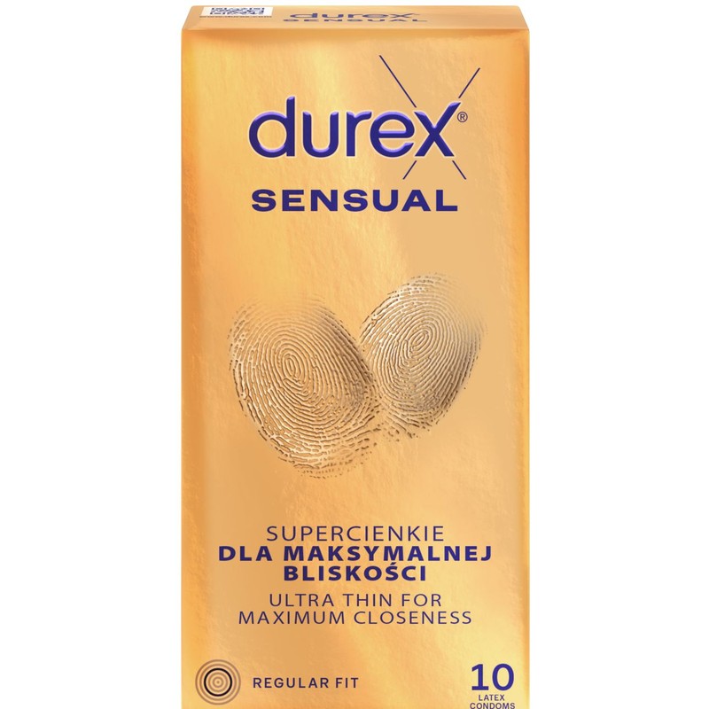 Prezerwatywy Sensual   Durex 10 sztuk