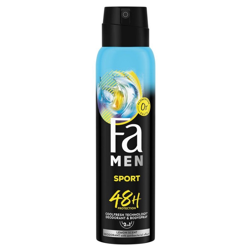 Dezodorant Sport Energizing Fresh o zapachu cytrusów Fa 150 ml