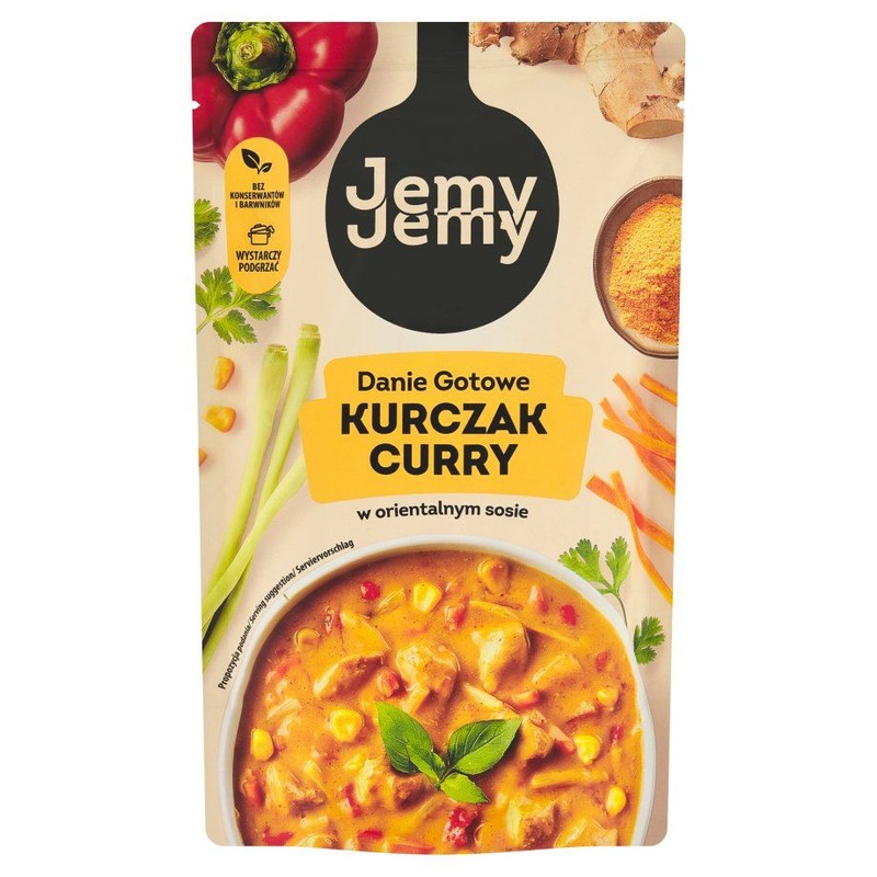 Kurczak curry w orientalnym sosie  JemyJemy 360 g