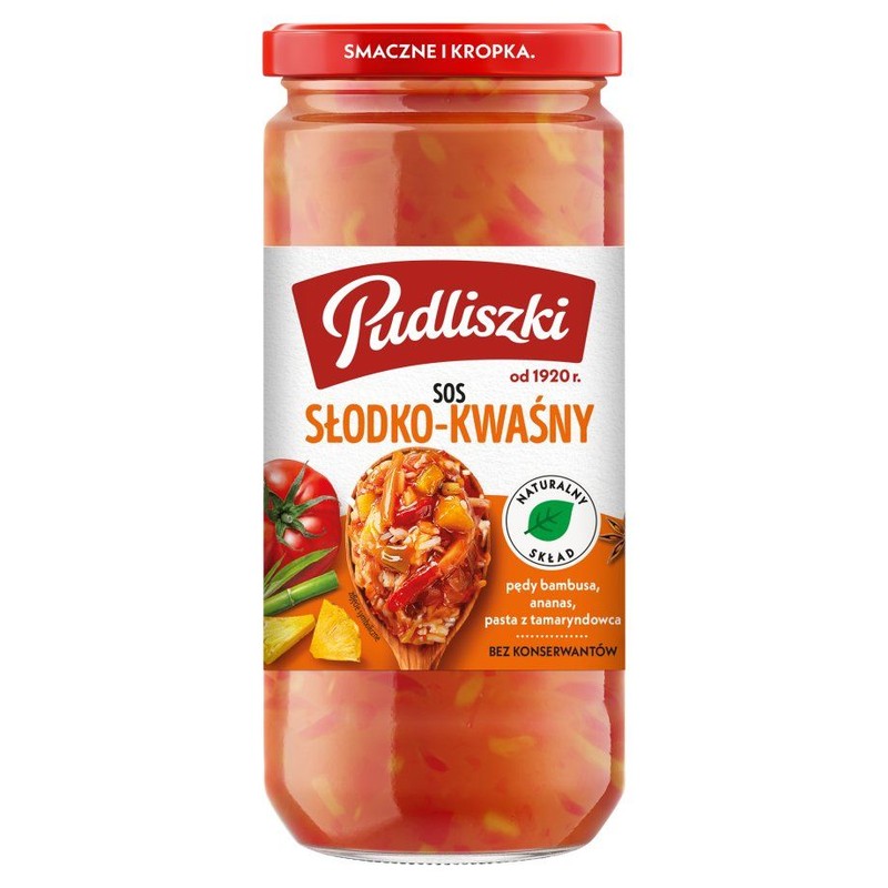Sos słodko-kwaśny  Pudliszki 480 g