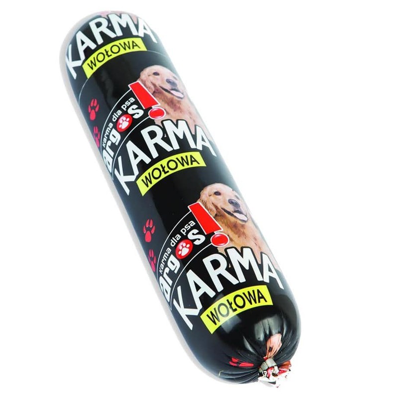 Karma dla psa wołowa Argos 850 g