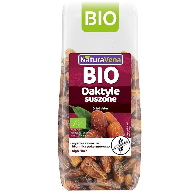 BIO Daktyle suszone  Natura Vena 150 g