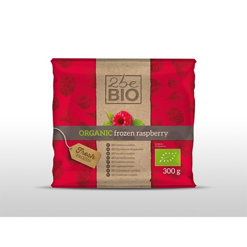 BIO Ekologiczna mrożona malina 2beBio 300 g