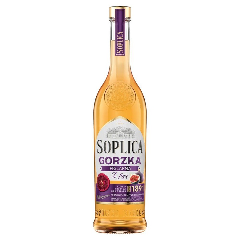 Wódka smakowa Figlarna z figą alk. 28,0% obj. Soplica 500 ml