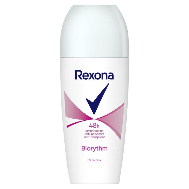 Antyperspirant roll on biorythm Rexona 50 ml