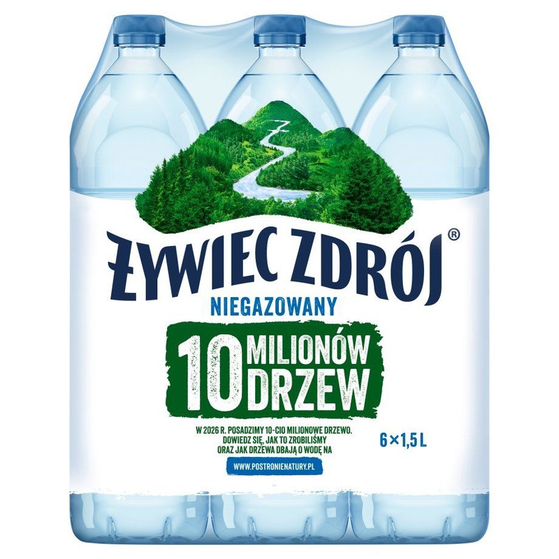 Woda niegazowana Żywiec Zdrój 6 x 1,5 l