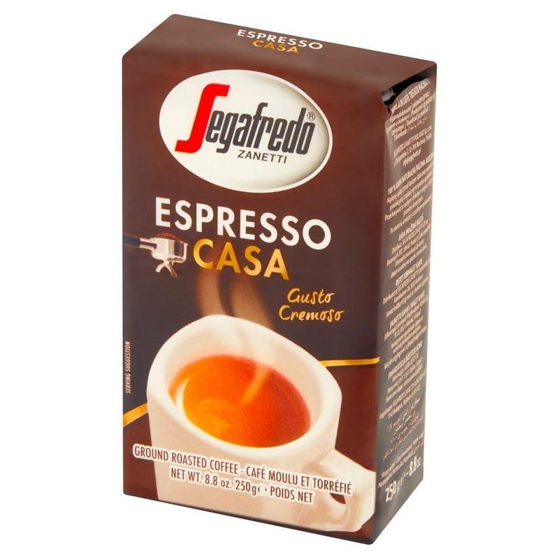 Kawa naturalna, palona, mielona Segafredo Zanetti 250 g