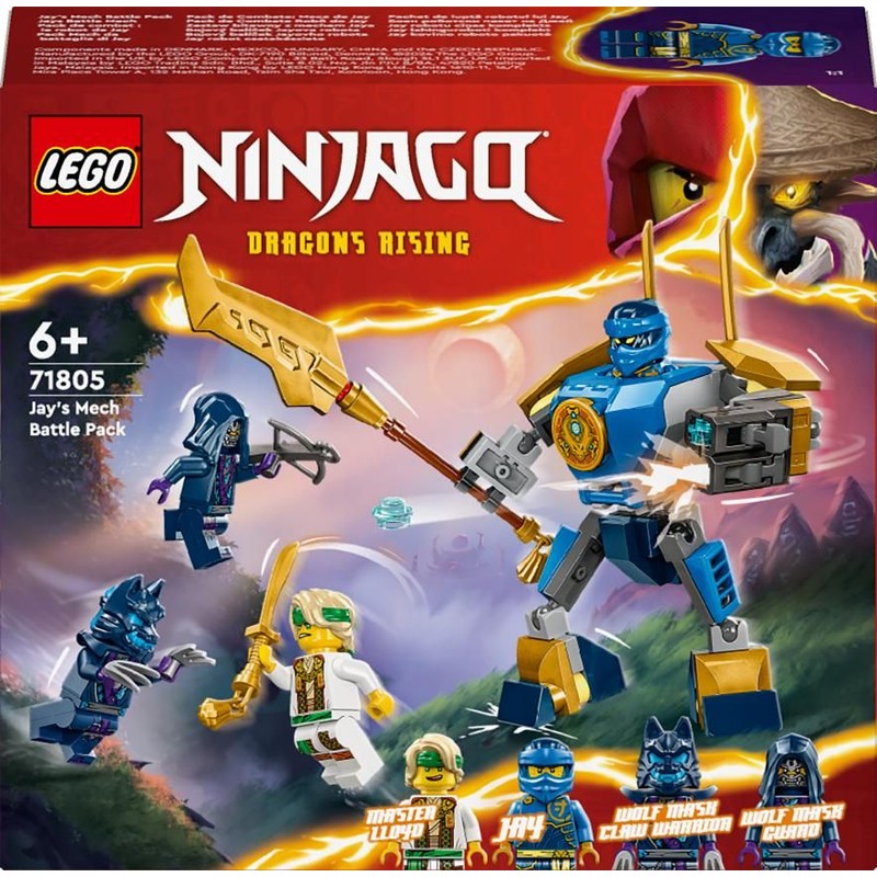 NINJAGO® Zestaw bitewny z mechem Jaya 71805 LEGO 1 sztuka