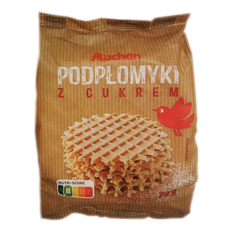 Podpłomyki z cukrem Auchan 70 g