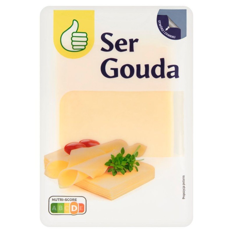 Ser gouda plastry   Auchan 150 g