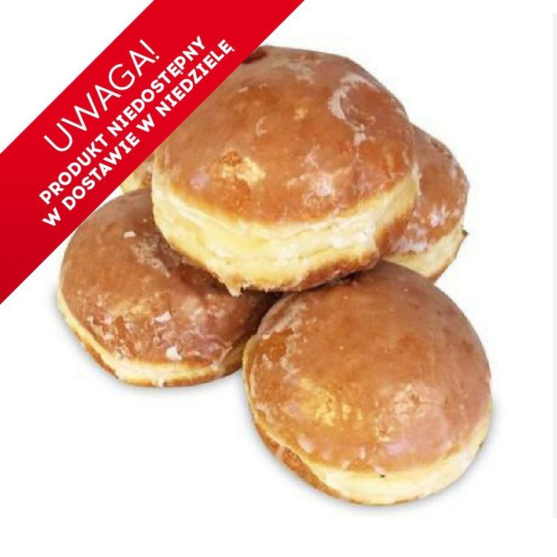 Pączek z nadzieniem o smaku adwokat Cukiernia Auchan 80 g