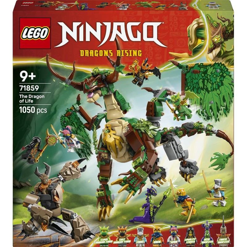 Zabawka LEGO® NINJAGO® Smok życia 71859 LEGO 1 sztuka