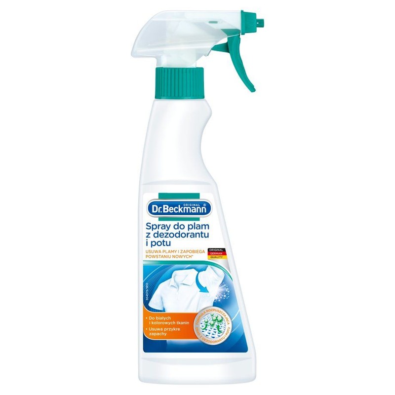 Spray do plam z dezodorantu i potu  Dr Beckmann  250 ml