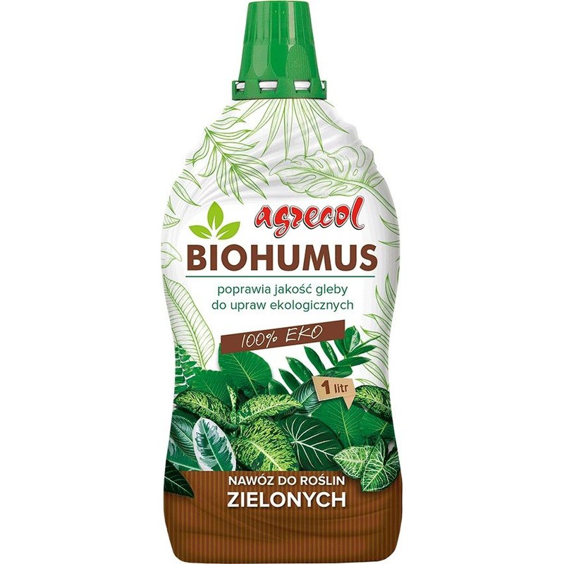 Nawóz do roślin zielonych Biohumus  Agrecol 1 l