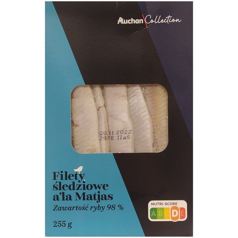 Filety śledziowe ala Matias Auchan Collection  255 g