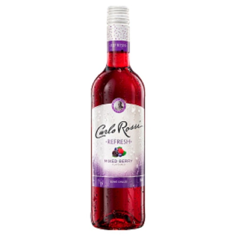 Wino kalifornijskie różowe słodkie Refresh Mixed Berry alk. 10,0% obj. Carlo Rossi 750 ml