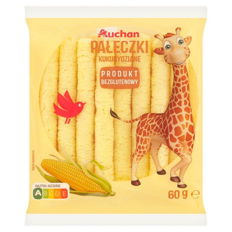 Pałeczki kukurydziane Auchan 60 g