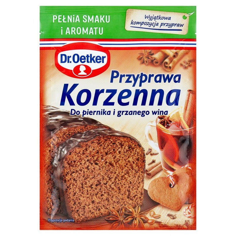 Przyprawa korzenna do piernika i grzanego wina   Dr.Oetker 40 g