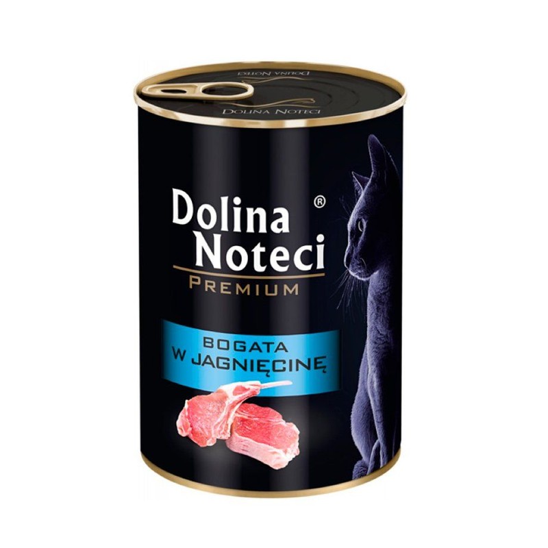 Karma mokra dla kota z jagnięciną   Dolina Noteci 400 g