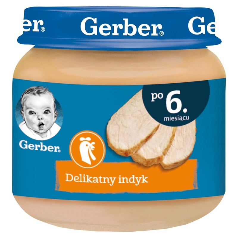 Delikatny indyk po 6. miesiącu Gerber 80 g