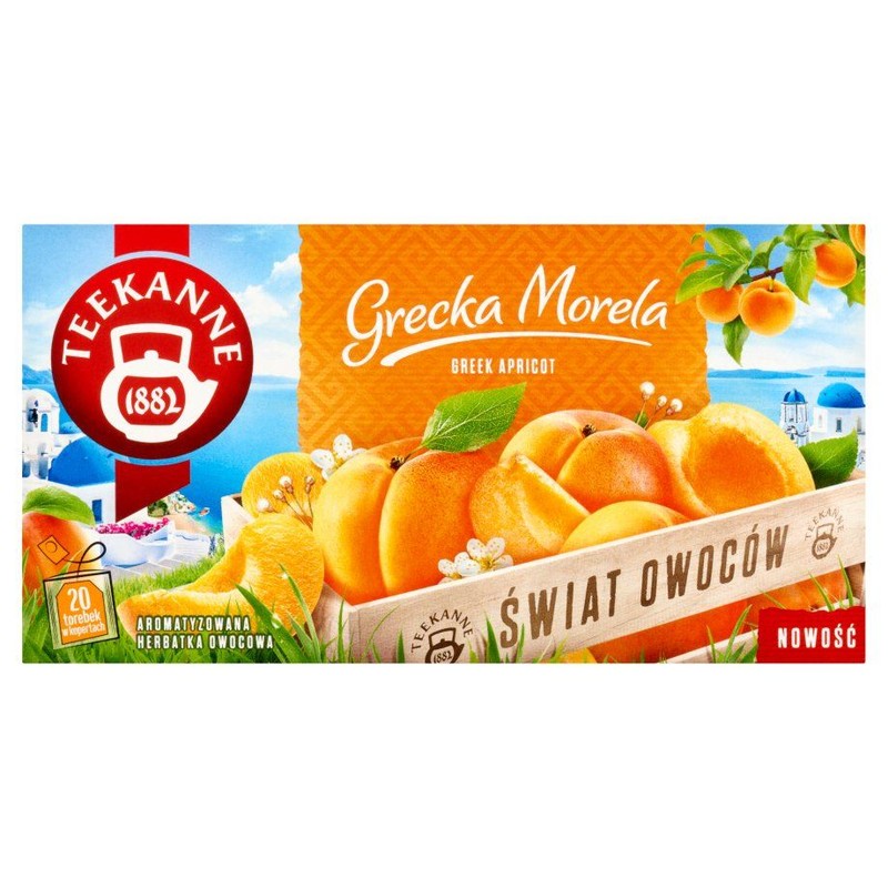 Herbatka owocowa o smaku moreli i miodu Teekanne 20 torebek