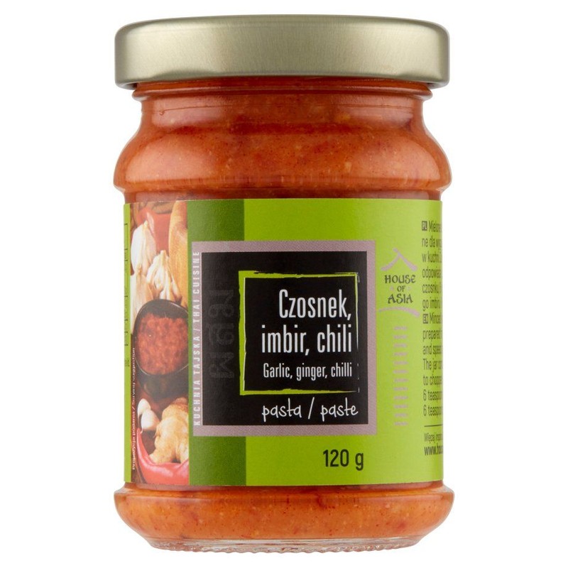 Pasta czosnek, imbir, chili House of Asia 120 g