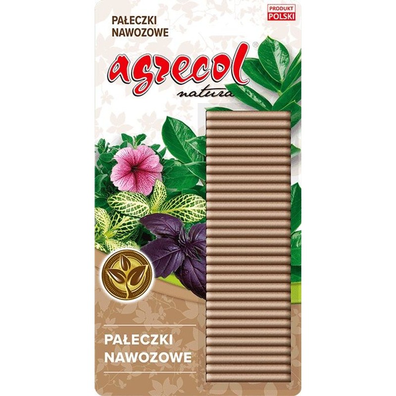Pałeczki nawozowe Natura 30 sztuk Agrecol 30 sztuk