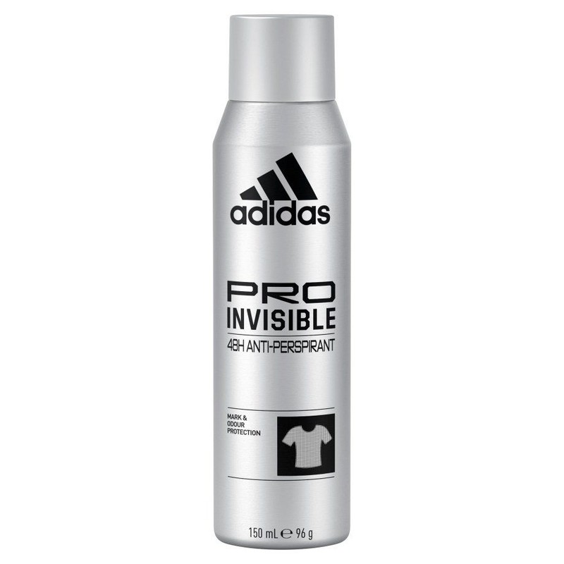 Antyperspirant dla mężczyzn spray Pro Invisible Adidas 150 ml