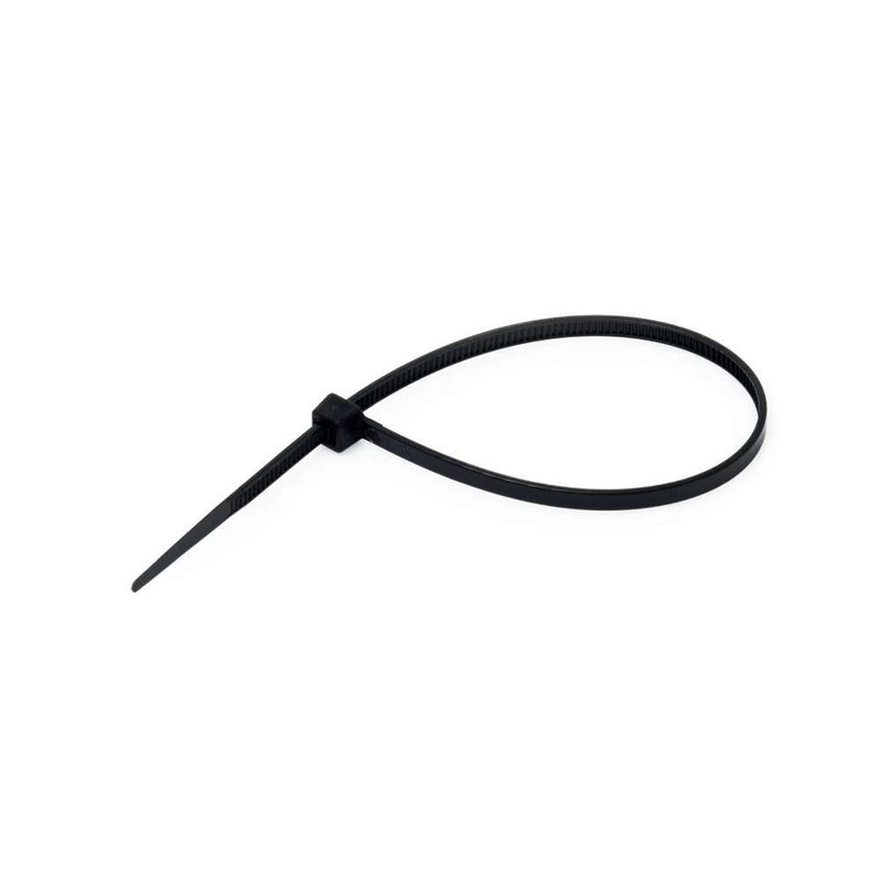 Opaska zaciskowa 300 X 4.8 mm czarna Duwi 25 sztuk