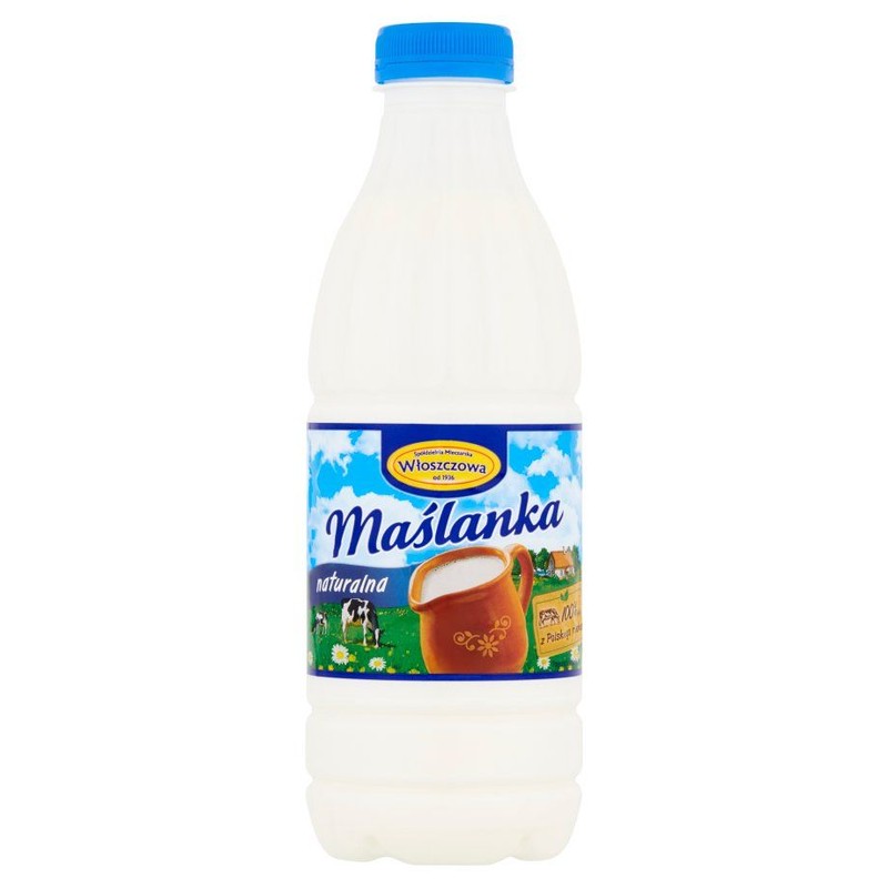 Maślanka naturalna Włoszczowa 1 l