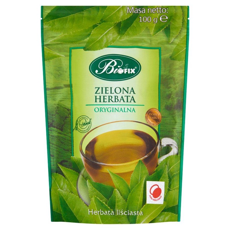 Zielona herbata liściasta Bifix 100 g