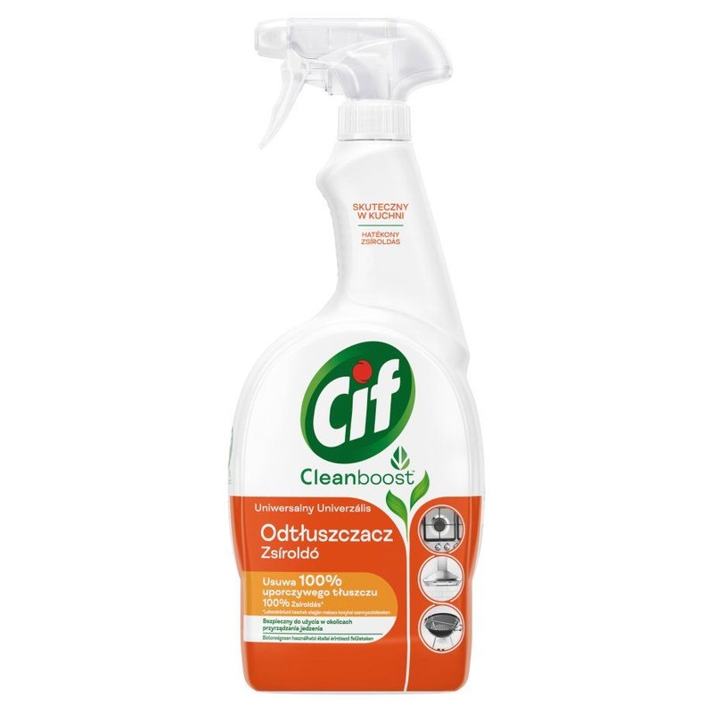 Płyn przeciw tłuszczowi Power Cif 750 ml