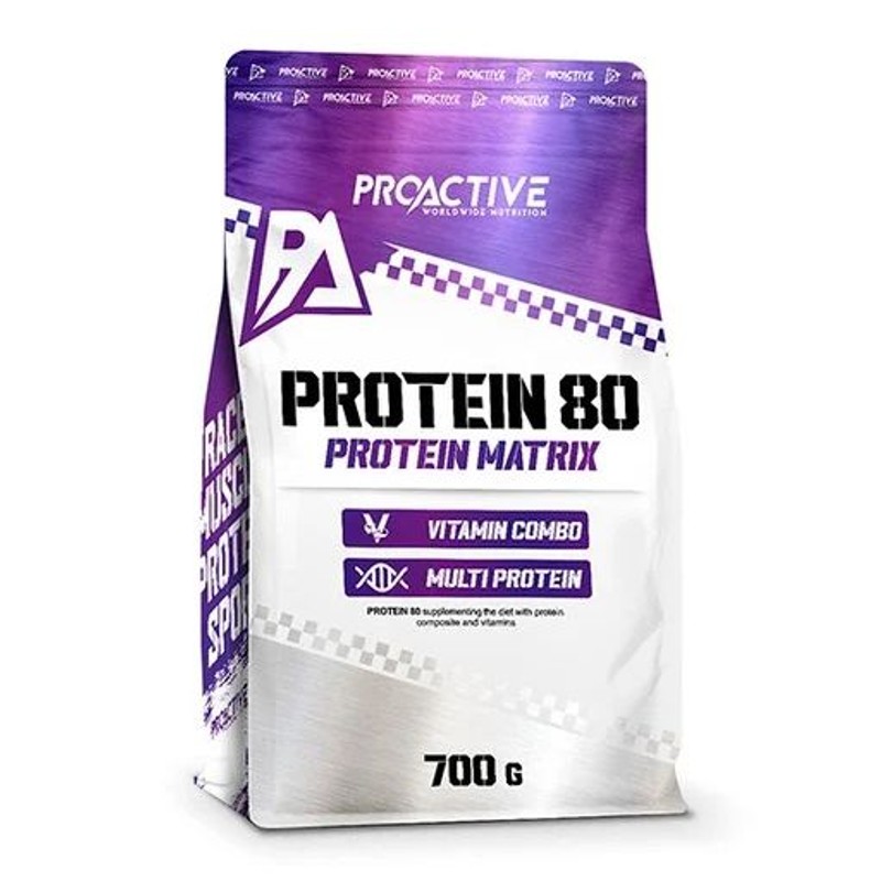 Odżywka białkowa Protein 80 czekolada-orzech Proactive 700 g