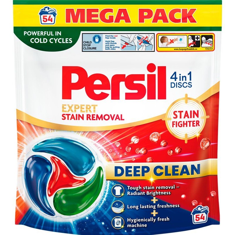 Kapsułki do prania 4 in1 Expert Stain Removal   Persil 54 kapsułki
