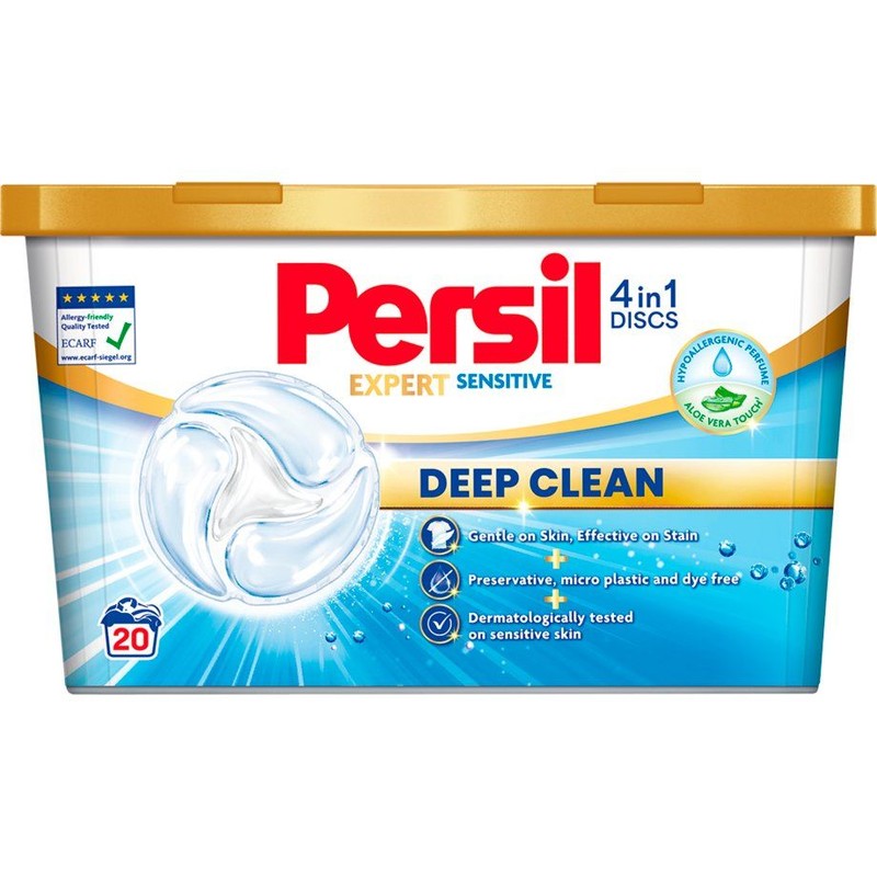 Kapsułki do prania 4in1 Expert Sensitive  Persil 20 kapsułek