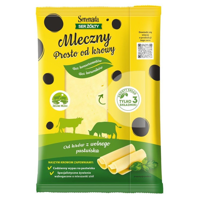 Ser mleczny bez GMO Serenada 135 g