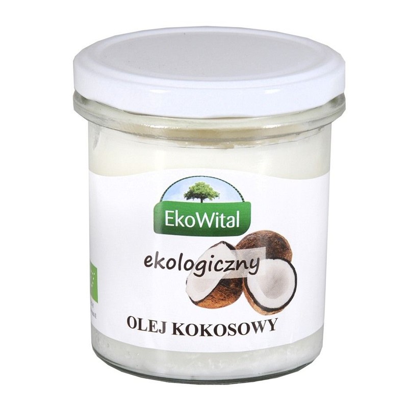 BIO Ekologiczny olej kokosowy EkoWital 240 g