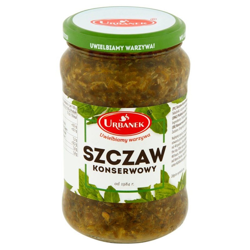 Szczaw konserwowy Urbanek 350 g