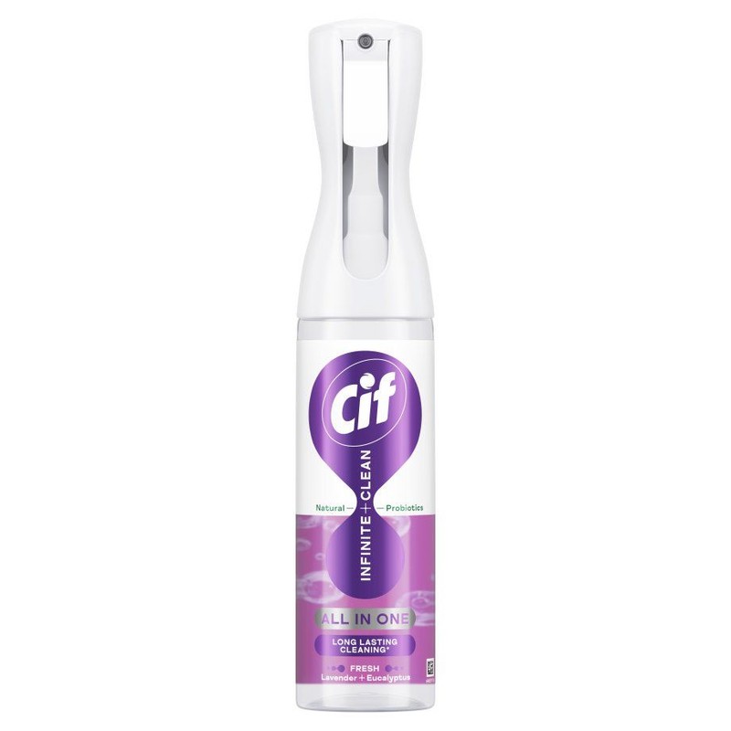 Spray do szyn i luter Infinite Fresh Cif 280 ml