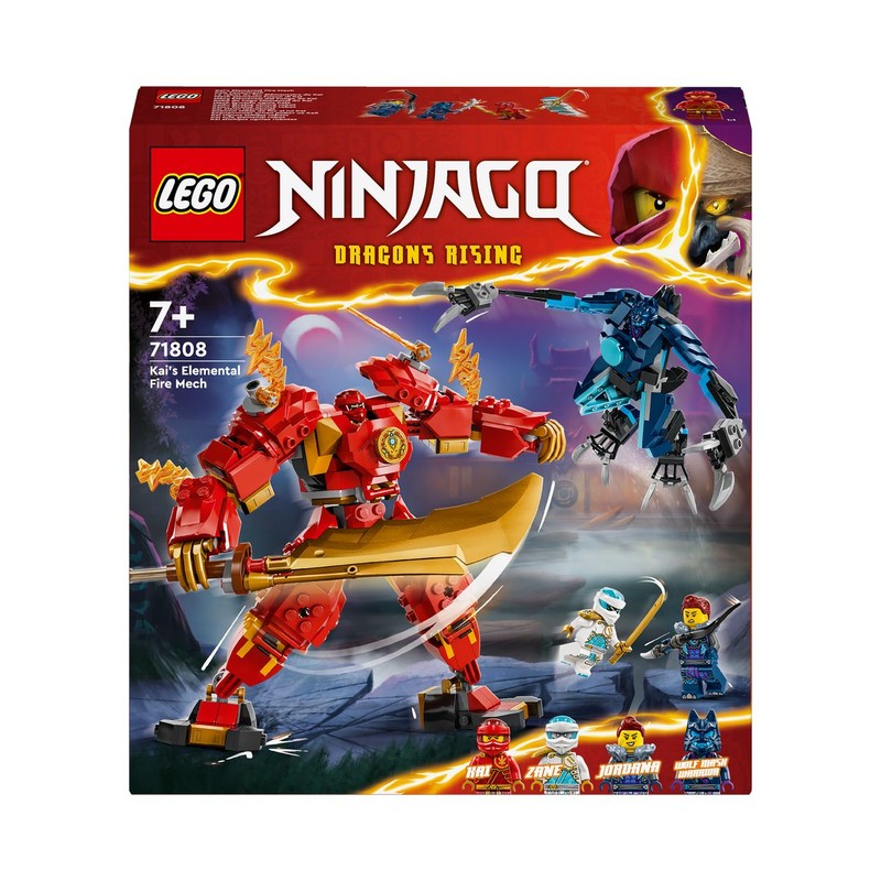 NINJAGO® Mech żywiołu ognia Kaia 71808 LEGO 1 sztuka