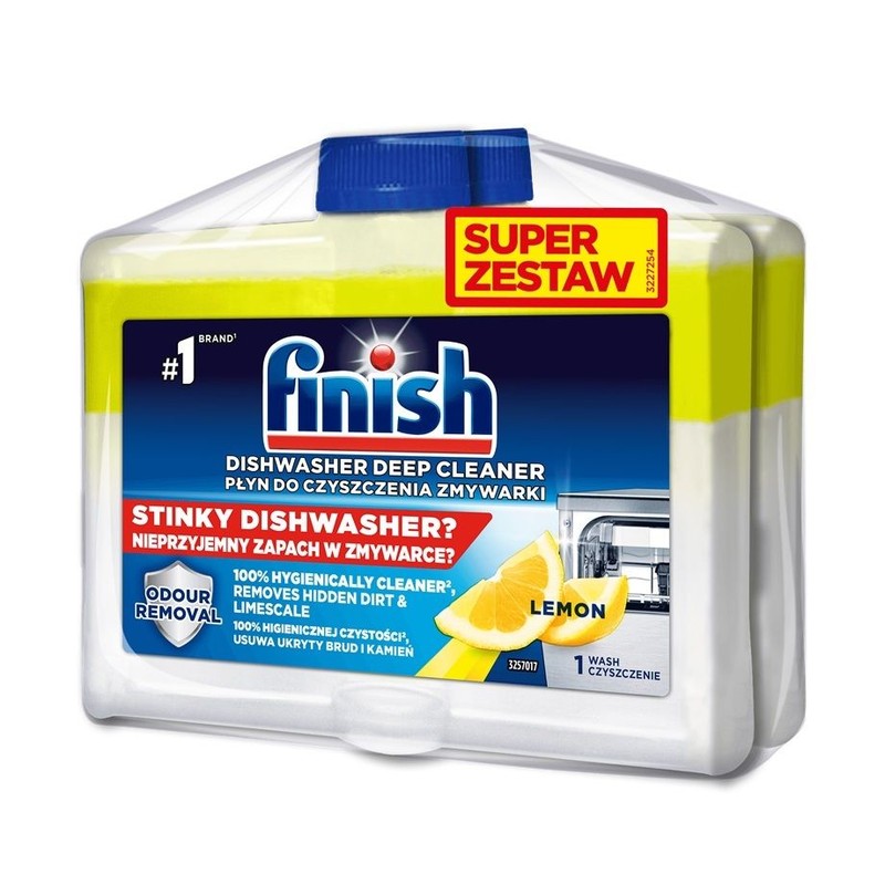 Płyn do czyszczenia zmywarki lemon Finish 500 ml