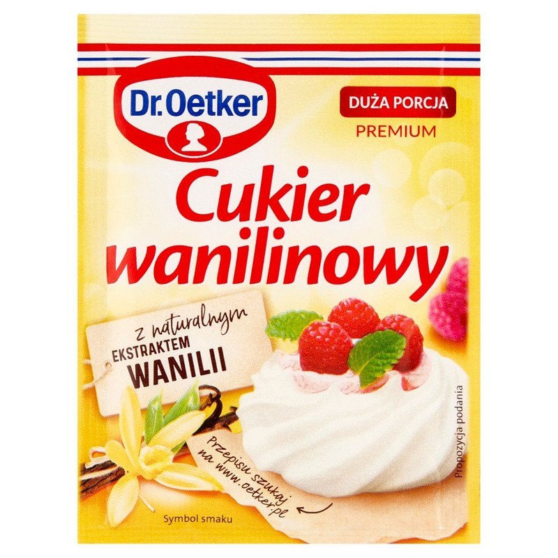 Cukier wanilinowy premium Dr.Oetker 16 g
