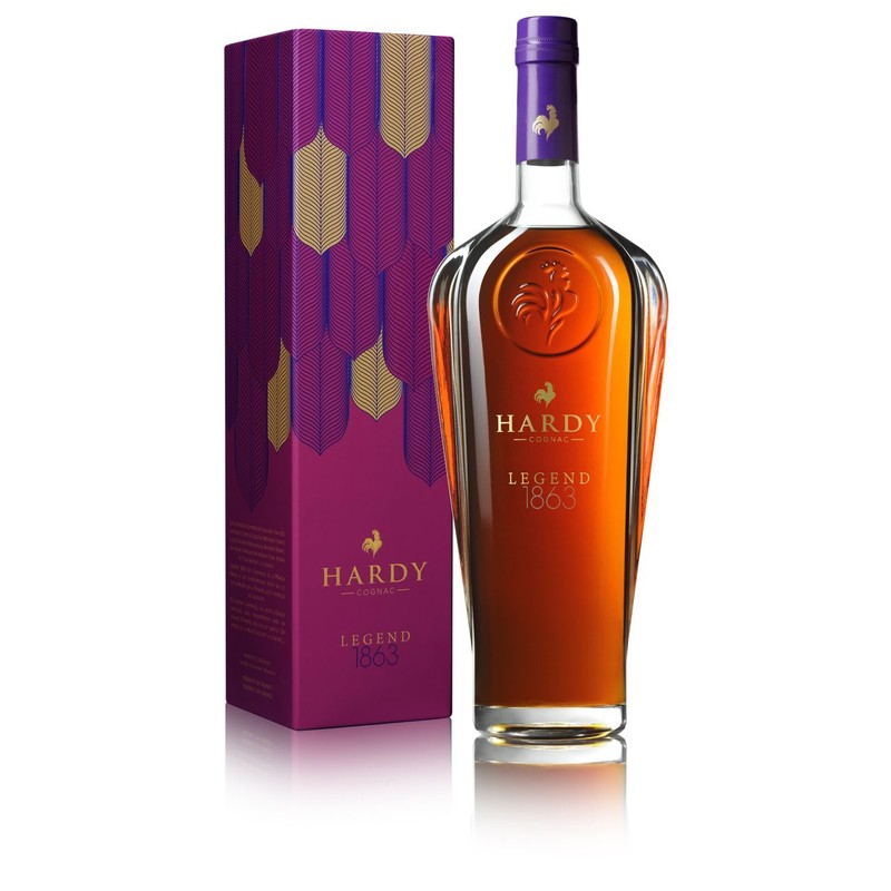 Koniak Legend 1863 alk.40% obj. Hardy 700 ml