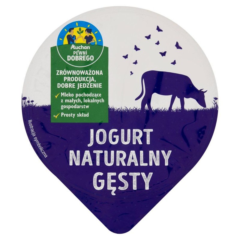 Jogurt naturalny gęsty Pewni Dobrego 200 g