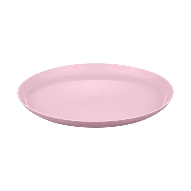 Talerz wielokrotnego użytku 22 cm różowy Actuel 1 sztuka