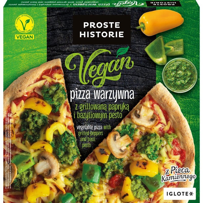 Pizza warzywna Vegan Proste Historie 345 g